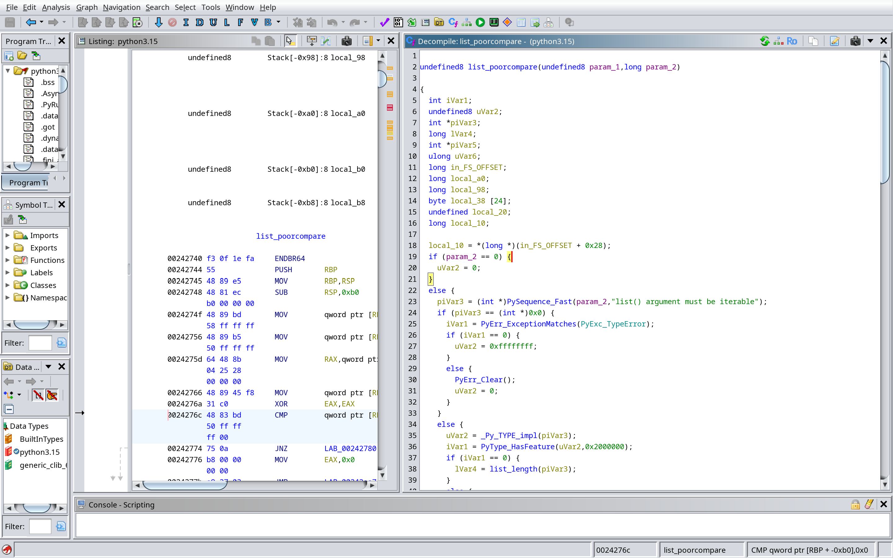 Reverse engineering post-contest